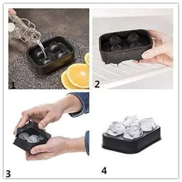 3D Skull Ice Mold Tray - Fun & Unique Drink Enhancer
