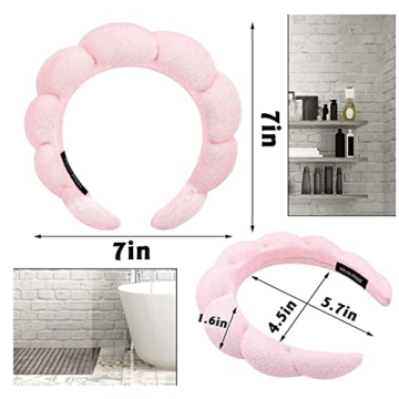 Comfortable Spa Headband for Skincare and Makeup