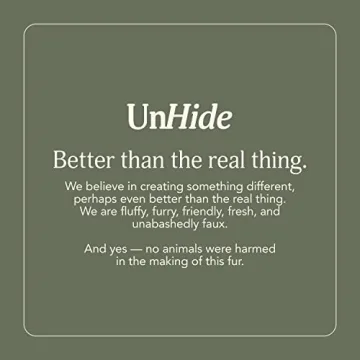 UnHide Squish Faux Fur Pillow - Extra Soft and Machine Washable