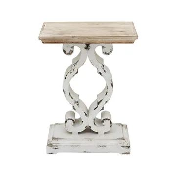 Rustic Farmhouse Accent End Table | PARISLOFT Classic Design