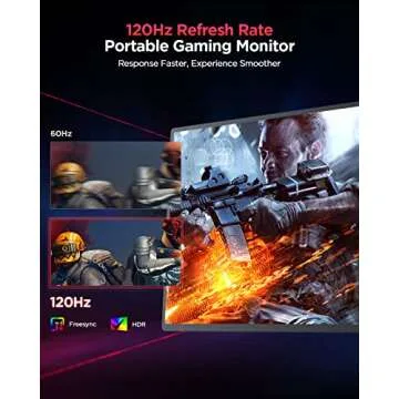 2K 120Hz Portable Gaming Monitor - UPERFECT 16"