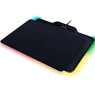 Razer Mamba HyperFlux Wireless Gaming Mouse & Mouse Pad: 16,000 DPI Optical Sensor - Chroma RGB Lighting - 9 Programmable Buttons - Mechanical Switches - Wireless Power Transfer