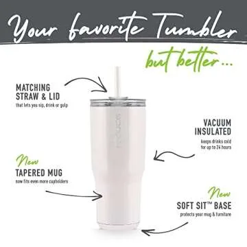 Reduce Cold1 24 oz Tumbler - Vacuum Insulated, Keeps Drinks Cold
