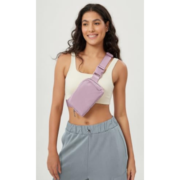 ODODOS Mini Belt Bag Convenient Crossbody for All Ages