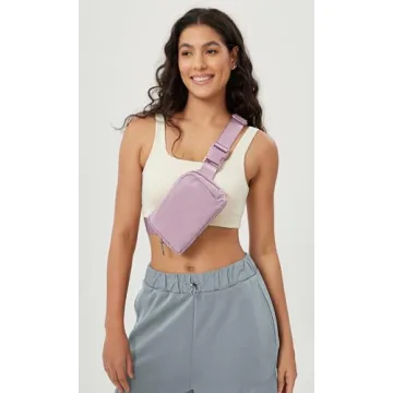 ODODOS Mini Belt Bag Convenient Crossbody for All Ages