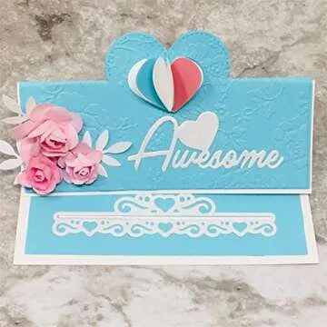 KSCRAFT Bag Topper Maker Metal Cutting Dies Stencils for DIY Scrapbooking/Photo Album Decorative Embossing DIY Paper Cards