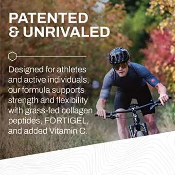 Momentous Collagen Peptides Powder with Protein - Support Joint and Skin Health - Fortigel and Vitamin-C - Bioactive Collagen Peptides (30 Servings)