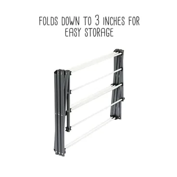 Honey-Can-Do DRY-09065 Collapsible Clothes Drying Rack Steel