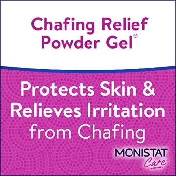 Monistat Chafing Relief Powder Gel, Non-Greasy & Clear