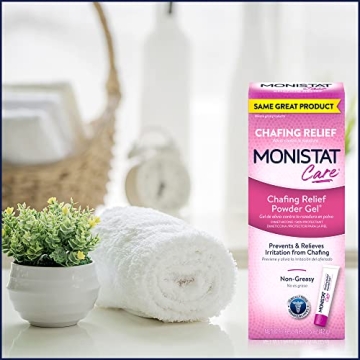 Monistat Chafing Relief Powder Gel, Non-Greasy & Clear