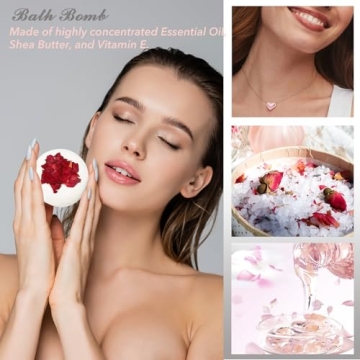 25Pcs Luxury Bath Spa Gift Basket for Women | Unique Relaxation Gift