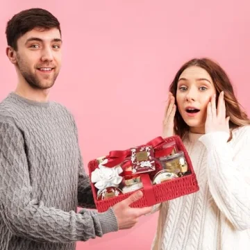 25Pcs Luxury Bath Spa Gift Basket for Women | Unique Relaxation Gift