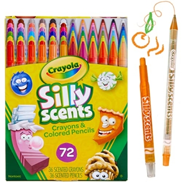 Crayola Scented Crayons & Colored Pencils, Fun for Kids
