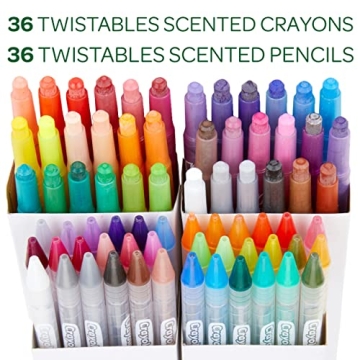Crayola Scented Crayons & Colored Pencils, Fun for Kids