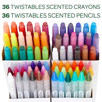 Crayola Scented Crayons & Colored Pencils, Fun for Kids