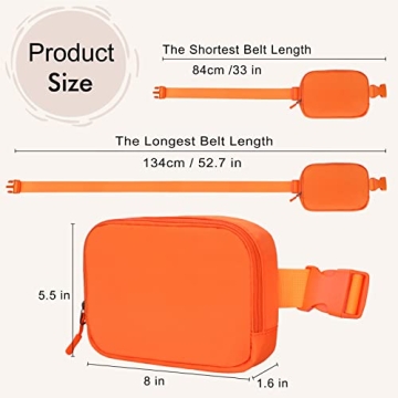 Stylish LLYWCM Fanny Pack for Travel & Daily Use