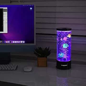 Playlearn Mini Bubble Aquarium - Stress Relief Sensory Lamp