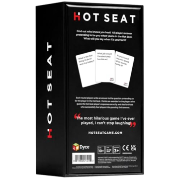 HOT SEAT After Dark Expansion 100 Fun New Cards for Games