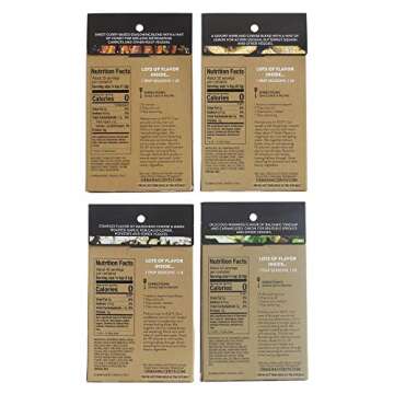 Urban Accents VERY VEGGIE, Ultimate Vegetable Spice and Roast Vegetable Seasoning Gift Set (Set of 6) - Culinary Seasoning Set for Vegetables- Perfect Gift for Weddings, Housewarmings or Any Occasion