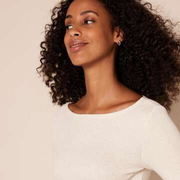 Slim-Fit Boat Neck T-Shirt for Women - Stylish Comfort