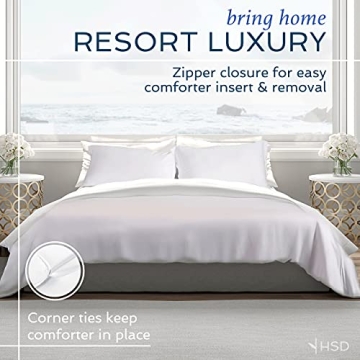 Luxury Bamboo Duvet Cover Set for Ultimate Comfort