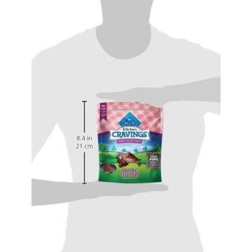 Blue Buffalo Sizzlers Soft-Moist Dog Treats with Real Pork