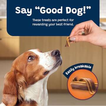 Blue Buffalo Sizzlers Soft-Moist Dog Treats with Real Pork