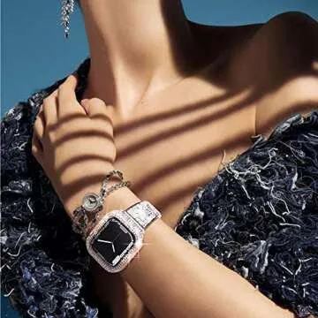 Surace Bling Case for Apple Watch Series 9 8 7 - 41mm