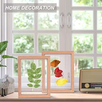 Langaelex 10 Pack of Acrylic Sheets 5x7-0.043" Thick Clear Extruded Plexiglass Sheets for Crafts, Picture Frame, Projects Display & DIY