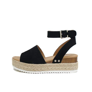 Stylish Vintage Espadrille Flatform Sandals for Women