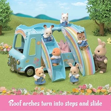 Calico Critters Sunshine Nursery Bus - Imaginative Play Vehicle
