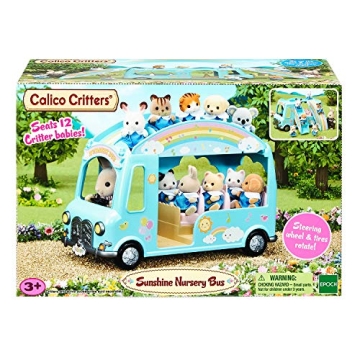 Calico Critters Sunshine Nursery Bus - Imaginative Play Vehicle