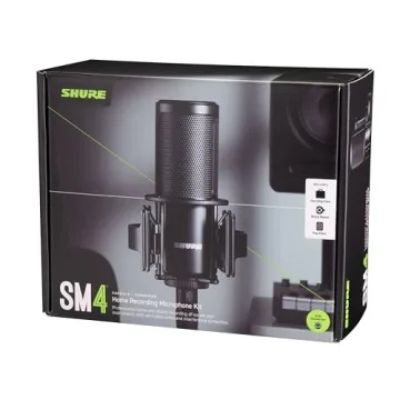 Shure SM4 Studio Recording Microphone Kit - XLR Mic