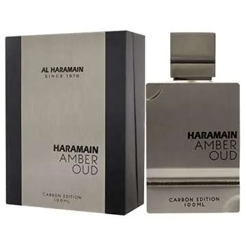 Al Haramain Amber Oud Carbon Edition - Cologne for Men - Long Lasting Perfume for Men - Arabian Perfume - Men's Cologne - Oud Perfume - 3.4 oz