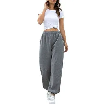HeSaYep Women's High Waisted Joggers for All-Day Comfort