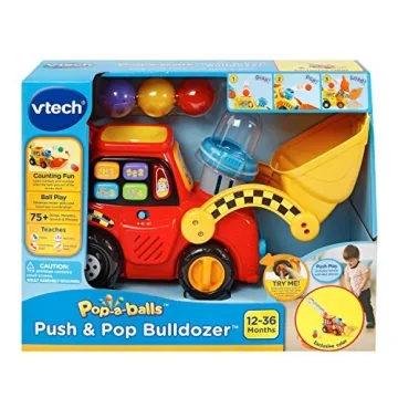 VTech Push and Pop Bulldozer for Toddlers