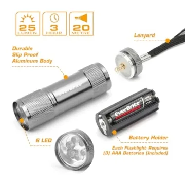 EverBrite 18-Pack Mini Flashlight Set - Ultimate Portable Lighting Solution