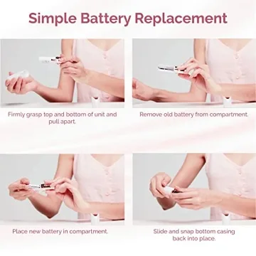 Painless Facial Hair Remover in Parisian Blue Design