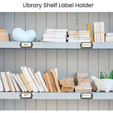 Antique Label Holders for Home Organization and Storage
