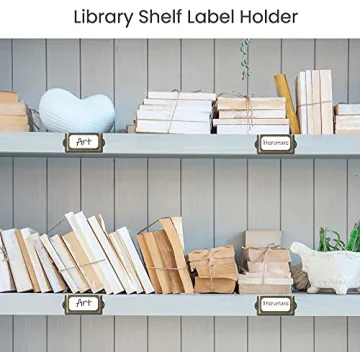 Antique Label Holders for Home Organization and Storage