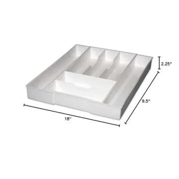 Expandable Silverware & Utensil Drawer Organizer Tray
