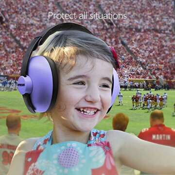 BBTKCARE Baby Ear Protection Noise Cancelling Headphones for Babies for 3 Months to 3 Years