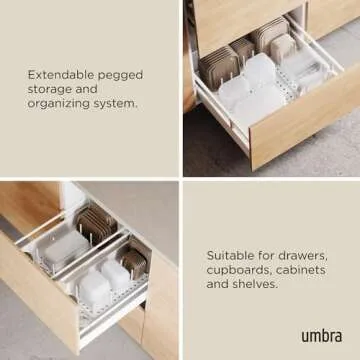 Peggy Kitchen Drawer Organizer - Adjustable Storage Solution