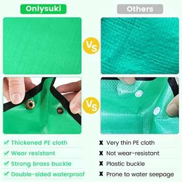 Onlysuki Extra Large Waterproof Potting Mat for Indoor Plant Transplanting and Mess Control, Table Top Potting Tray Repotting Mat Birthday Gifts for Plant Lovers Gardening Gifts for Women