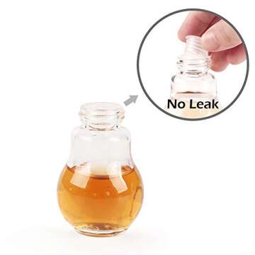 Mealivos 6 Pack Booze Filled Christmas Tree Ornaments Water Bottle Milk Juice Bulbs Cup