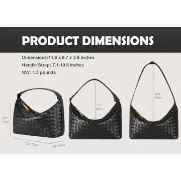 Stylish Vegan Handcrafted Woven Tote Bag for Women