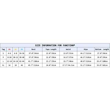 FANCYINN Womens 2 Piece Crop Pants Set V Neck Long Sleeves Tops High Waisted Cropped Paper Bag Pants with Belt Khaki Pants & White Blouse XS