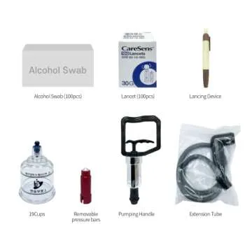 Professional Cupping Therapy Set with Accessories