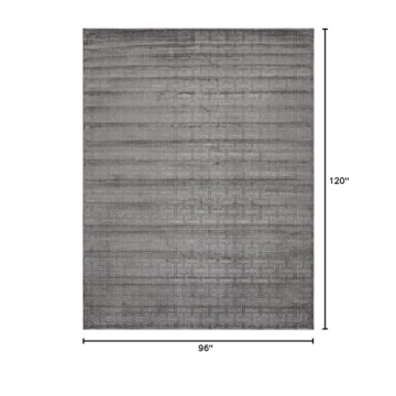Elegant Unique Loom Uptown Gray Area Rug for Modern Homes