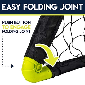 Franklin Mini Soccer Goal Set for Kids - Indoor/Outdoor Fun